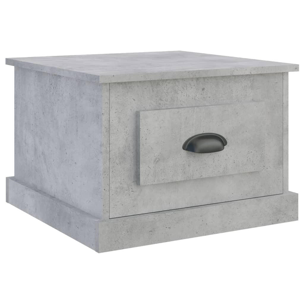 COUCHTISCH Betongrau 50x50x35 cm Holzwerkstoff - Grau, Holzwerkstoff (50/50/35cm) - furnicato