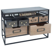 TISCHKOMMODE Braun - Braun, Holz (45/31/18cm) - MCW