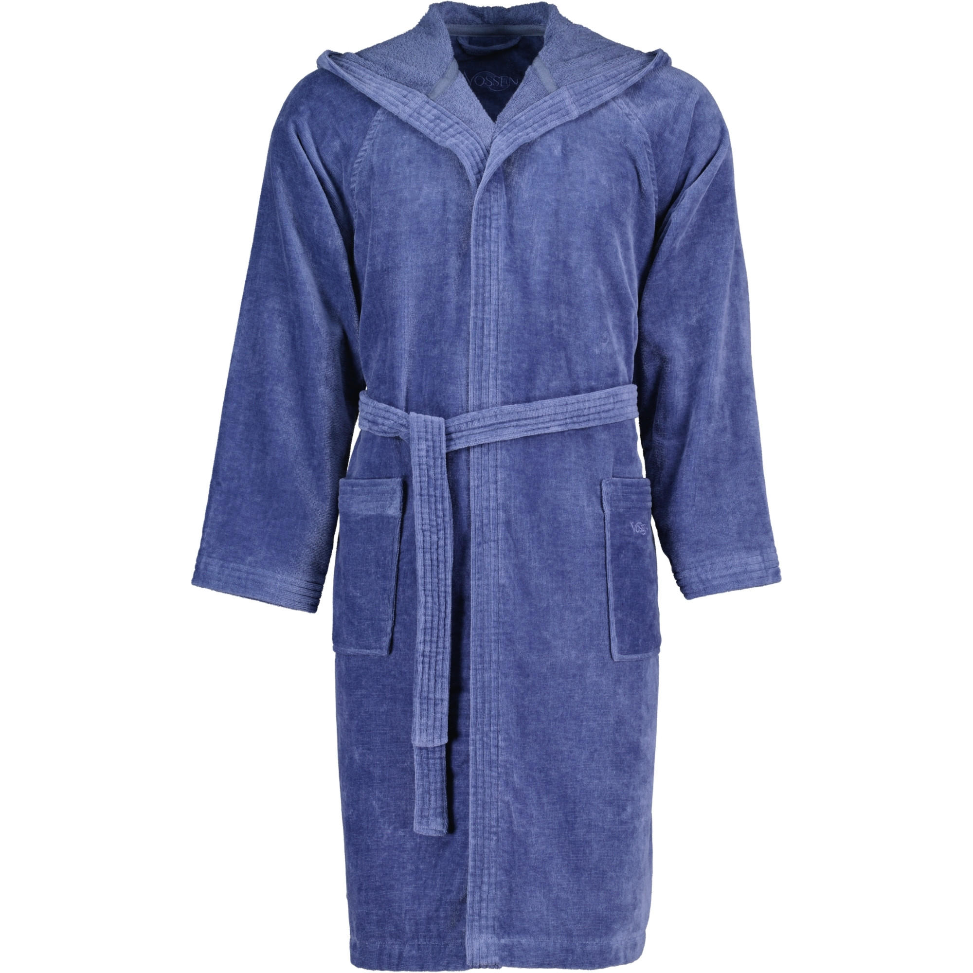BADEMÄNTEL UNISEX KURZMANTEL MIT KAPUZE TEXAS ATLANTIC - 4840 - Blau, Textil (XSnull) - Vossen