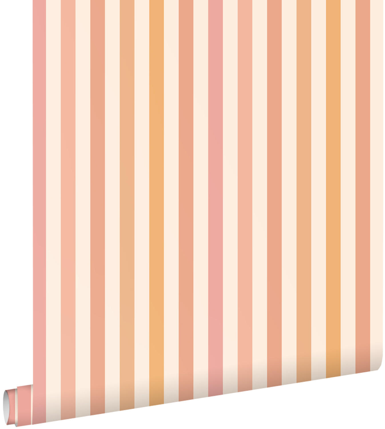 TAPETE Streifen 50 x 900 cm - Pink, Papier (50/900cm) - ESTAhome