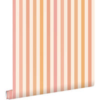 TAPETE Streifen 50 x 900 cm - Pink, Papier (50/900cm) - ESTAhome