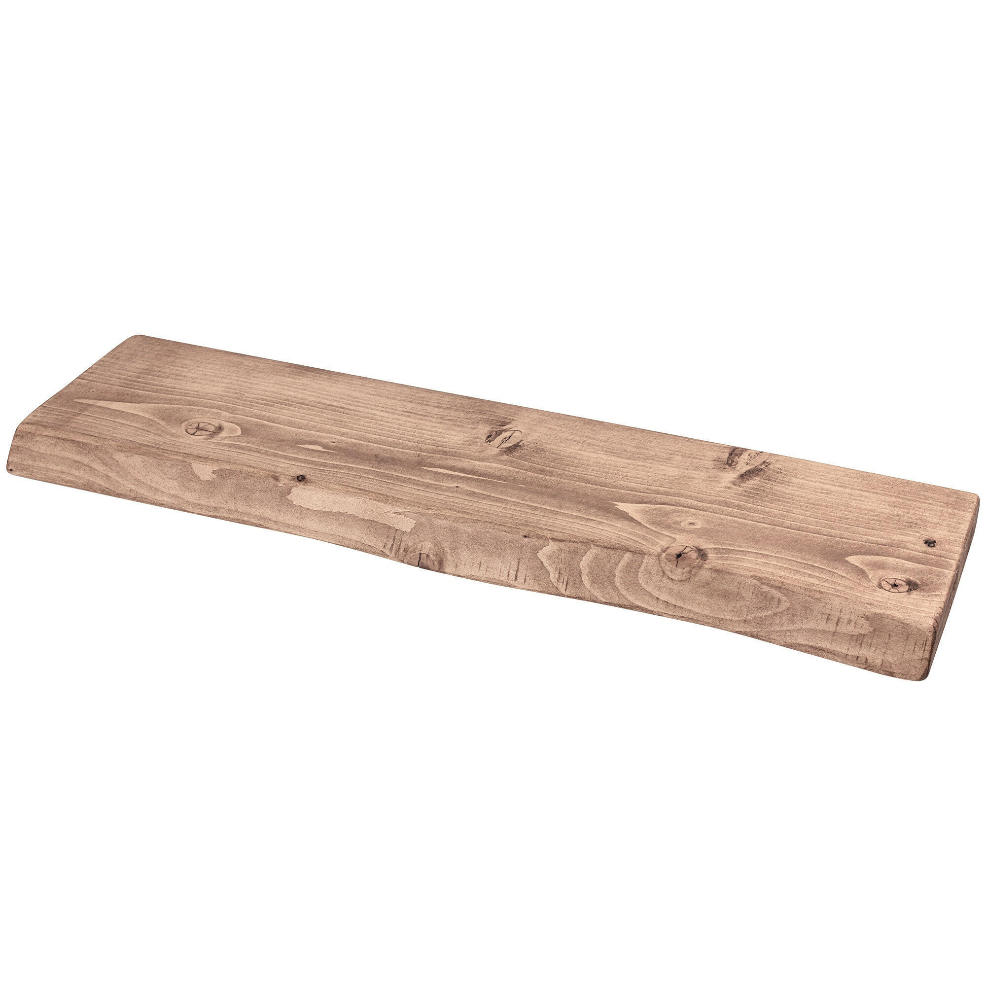 WANDREGAL rustikales 30/3,8/200 cm hell - Hellbraun, Holz (200/3.8/30cm)