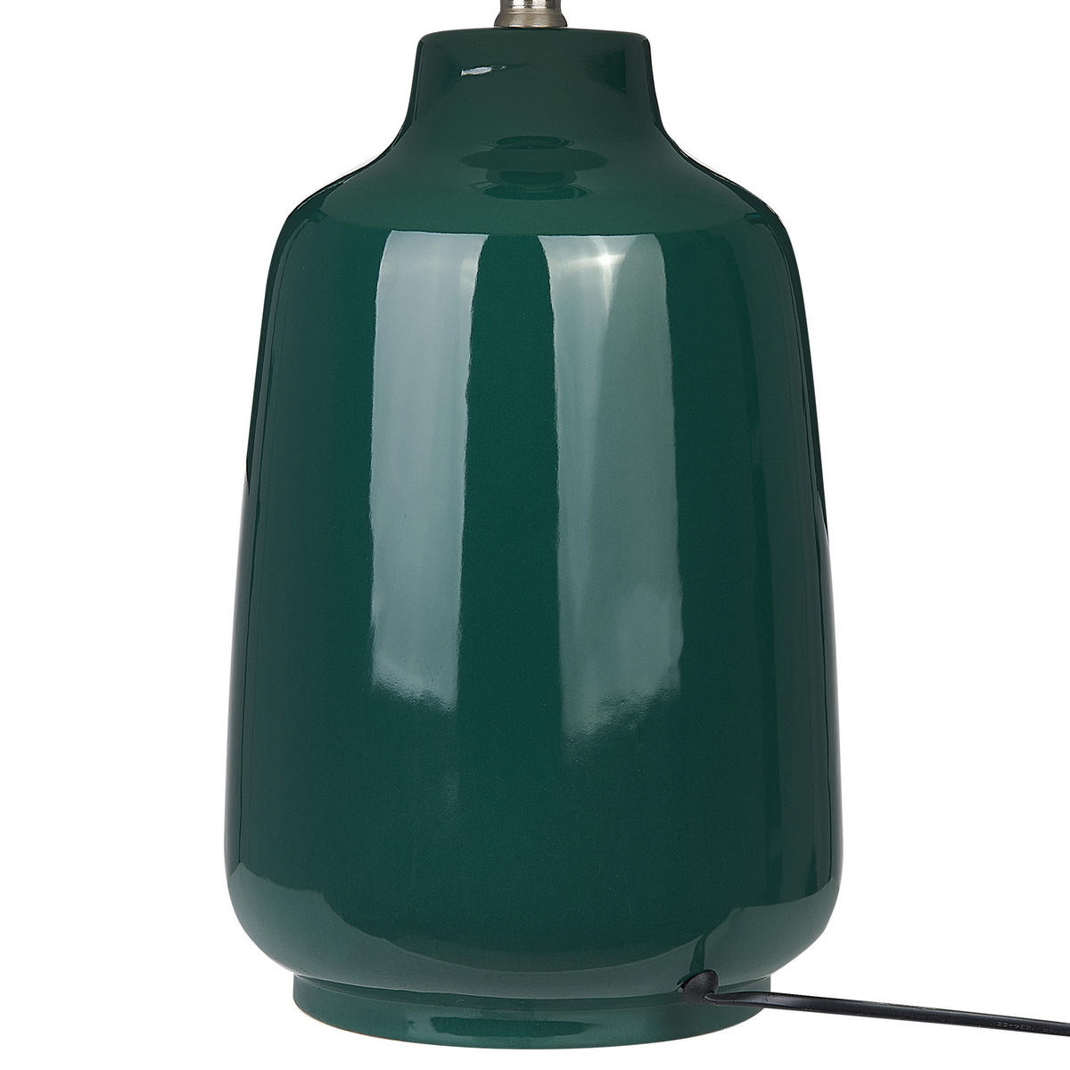 TISCHLAMPE Careta 40/40/57 cm - Grün, Keramik (40/21/57cm) - Beliani