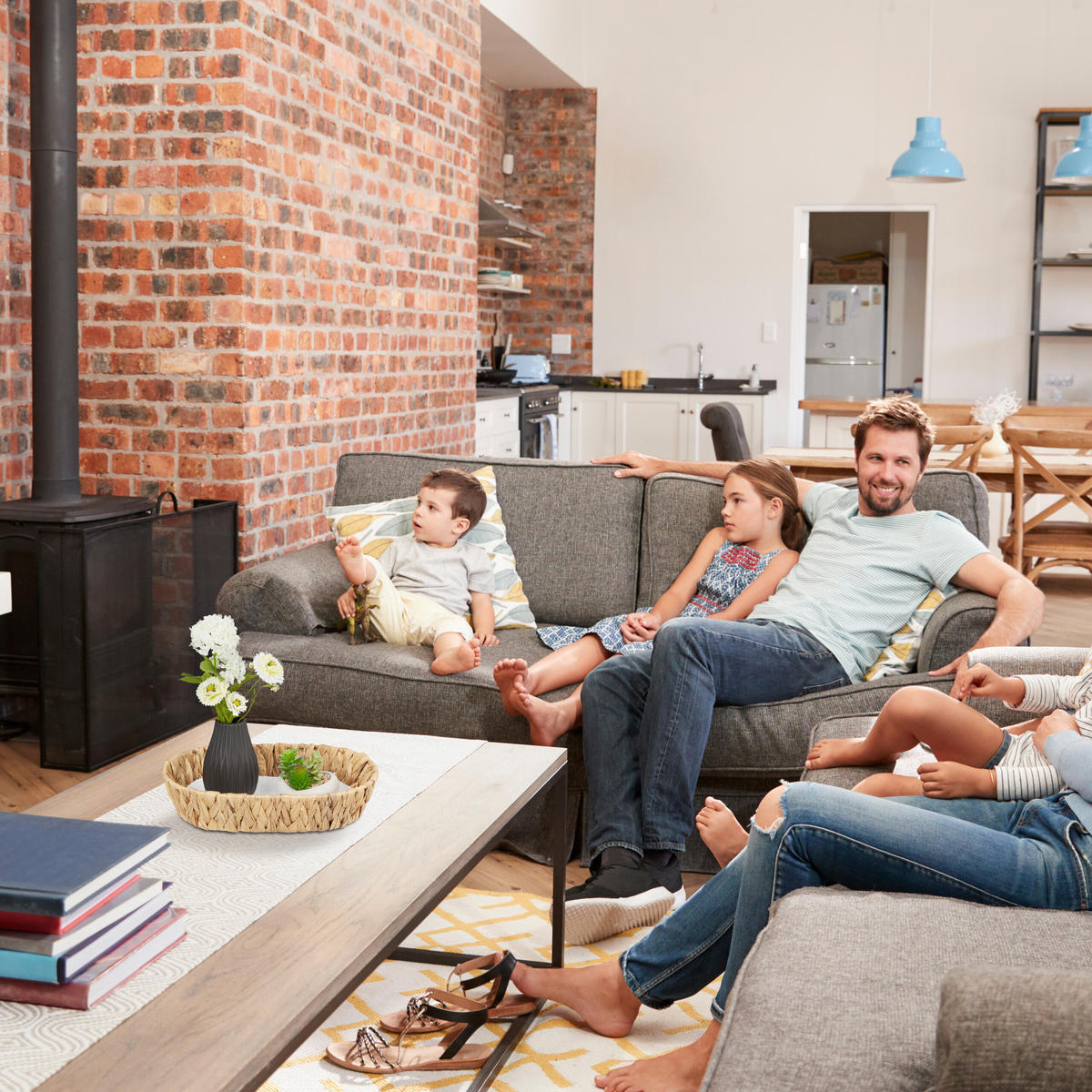 2XOBSTSCHALE - Multicolor, Textil (7cm) - Relaxdays