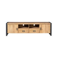 TV-MÖBEL Britt Braun 45/200/55 cm - Braun, Holz (200/55/45cm) - Starfurn