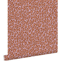 TAPETE Leopardenmuster 53 cm x 10.05 m - Pink, Papier (53/0.1cm) - ESTAhome
