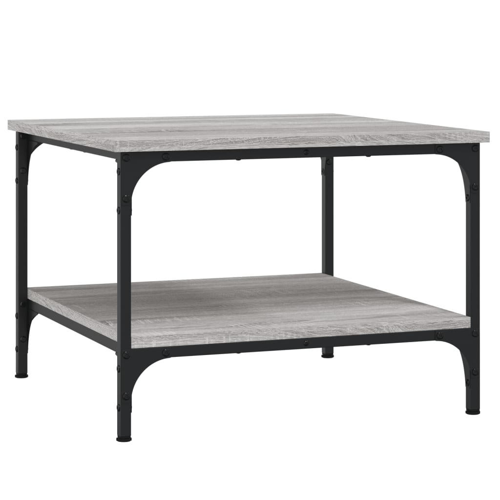 COUCHTISCH Grau Sonoma 55x55x40 cm Holzwerkstoff - Grau, Holzwerkstoff (55/55/40cm) - furnicato
