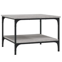 COUCHTISCH Grau Sonoma 55x55x40 cm Holzwerkstoff - Grau, Holzwerkstoff (55/55/40cm) - furnicato