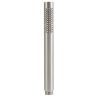 HANDBRAUSE Edelstahl gebürstet Wassersparend Hochdruck - Silberfarben, Metall (3/12.7/21cm)