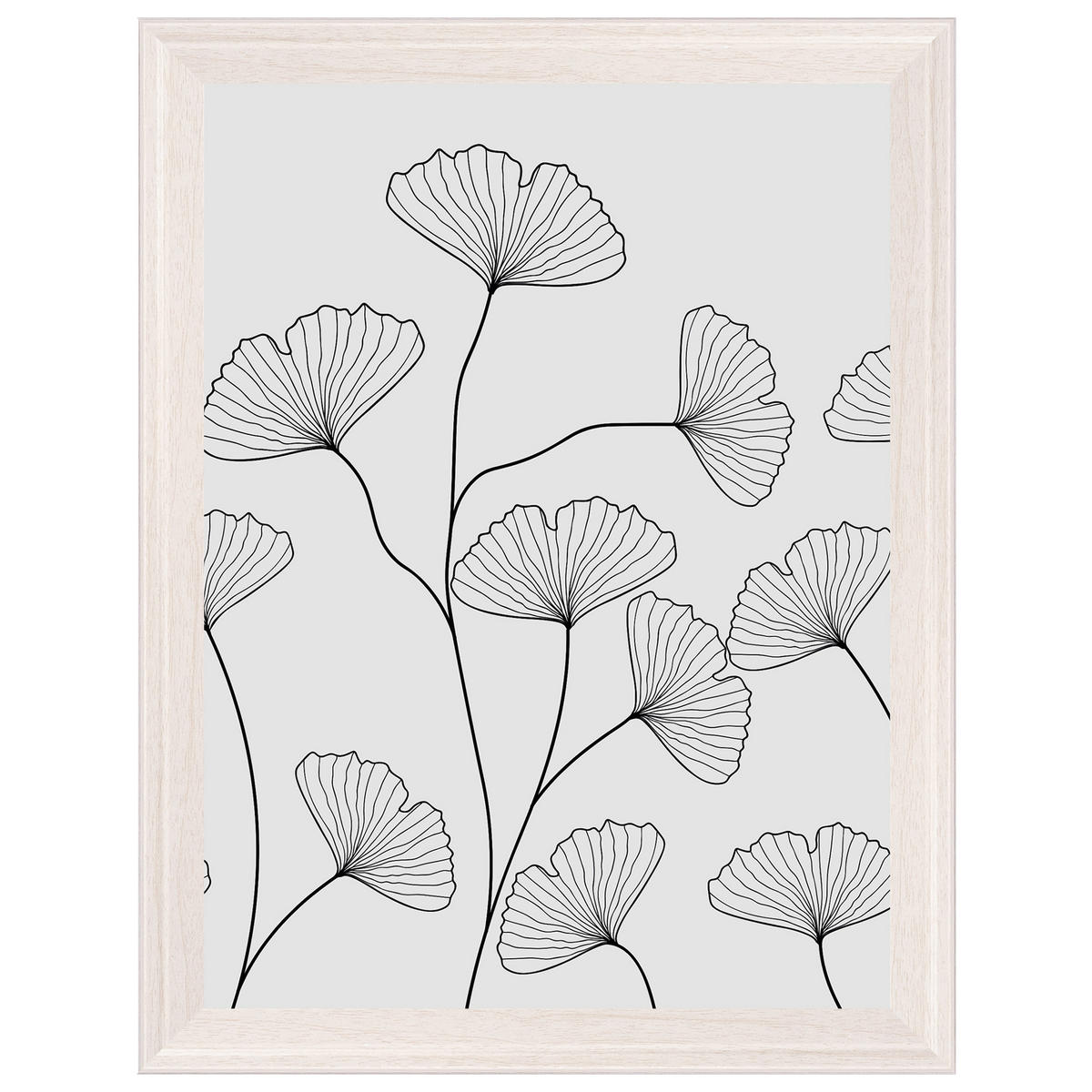 BILDERRAHMEN Ilo Holzrahmen 15x20 cm, WEISS, Ginko - Weiß, Holzwerkstoff (22/17/1.5cm) - walther design