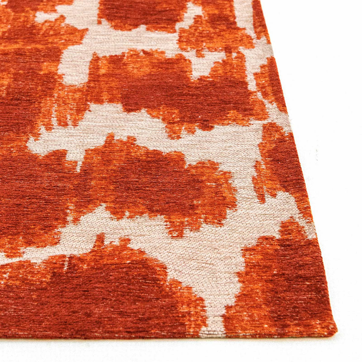TEPPICH Orange Blood Lola&Moi 140/200 cm - Goldfarben, Kunststoff/Textil (140/200cm) - Lola&Moi