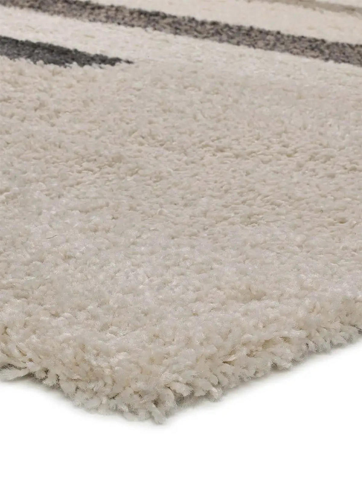 HOCHFLORTEPPICH Beige / Grau Scenic 120/170 cm - Beige/Grau, Naturmaterialien/Textil (120/170cm) - Atticgo
