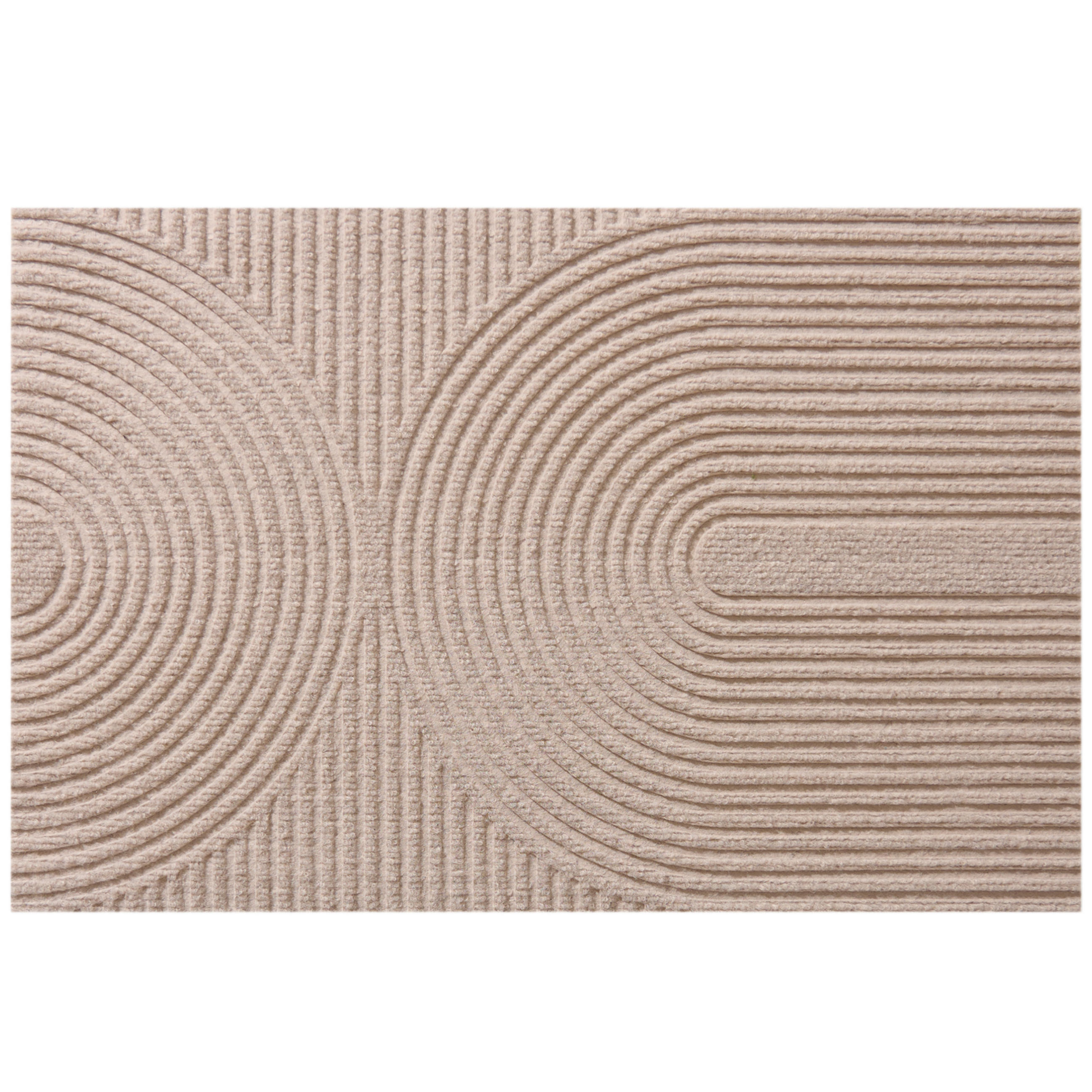 FUSSMATTE 60/90 cm Beige - Beige, Textil (60/90cm) - Blumtal