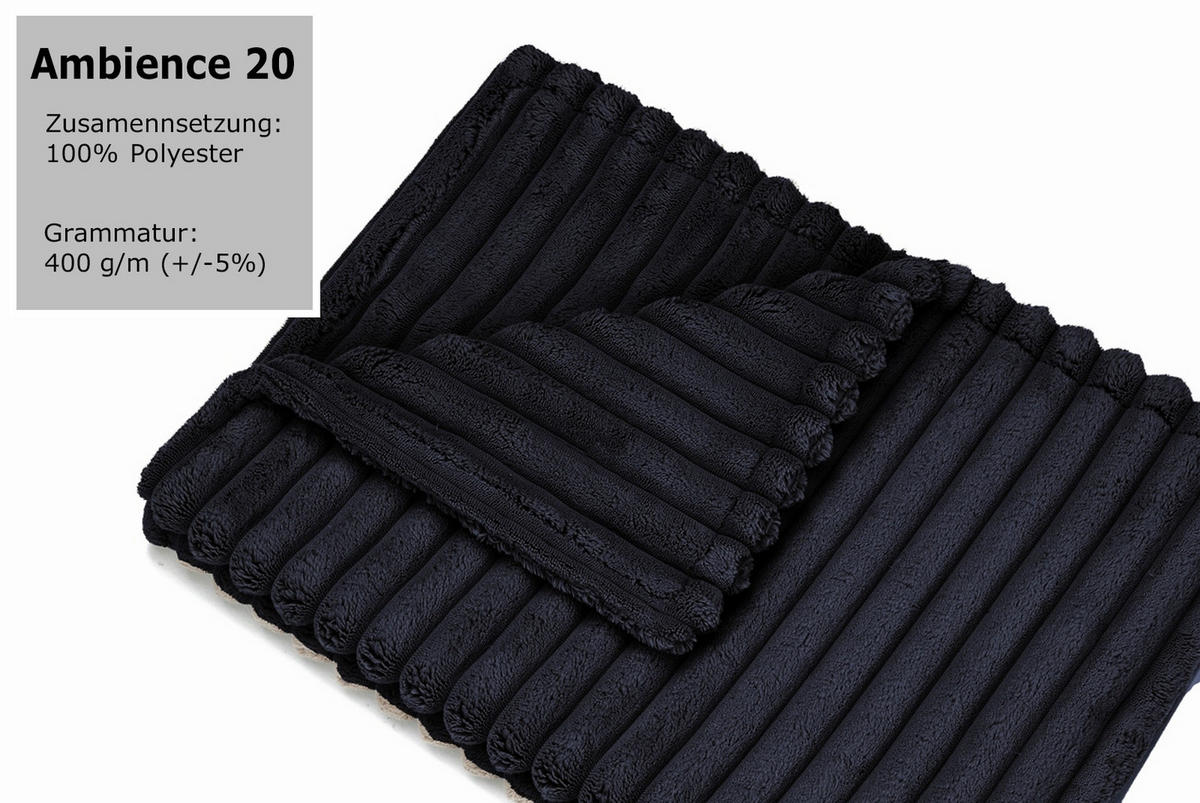 POLSTERBETT RIO 140x200 Schwarz - Schwarz, Textil (140/200cm) - A&J MöbelLand