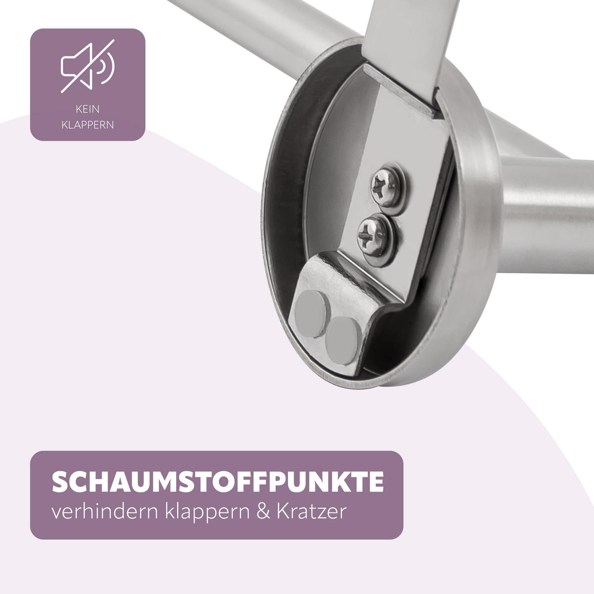 TÜR-HANDTUCHSTANGE PIAZZA, Edelstahl - Edelstahlfarben, Metall (66/6/15cm) - bremermann