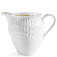MILCHKÄNNCHEN CMIELOW SOFIA GOLDRAND aus Porzellan - Weiß, Keramik (0.25L) - KONSIMO®