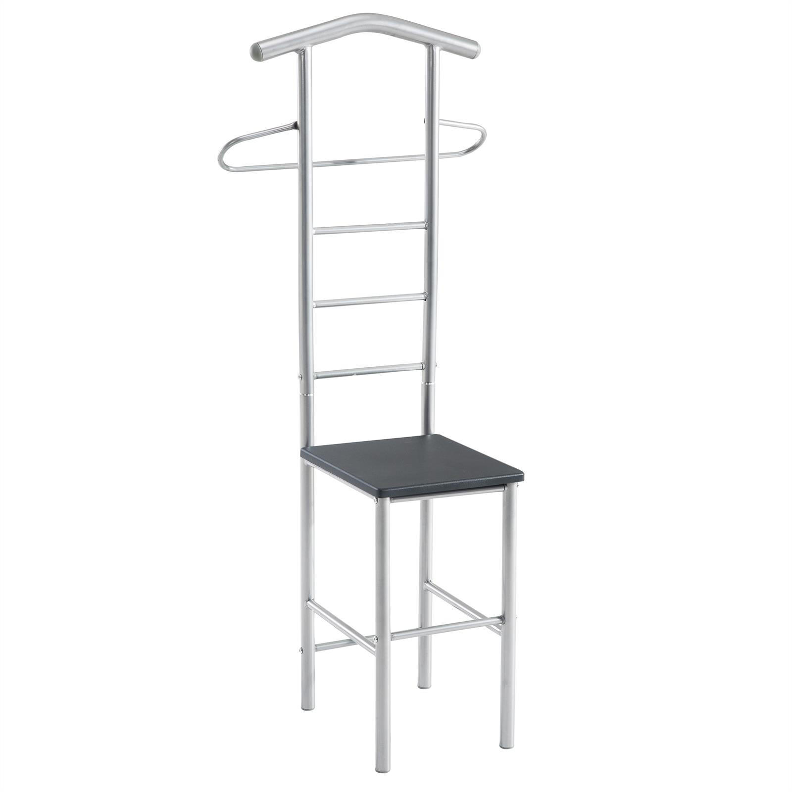 HERRENDIENER JIVO - Schwarz, Metall (53/121/47cm) - CARO-Möbel