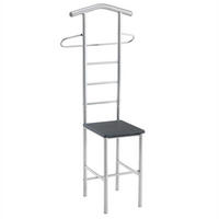 HERRENDIENER JIVO - Schwarz, Metall (53/121/47cm) - CARO-Möbel