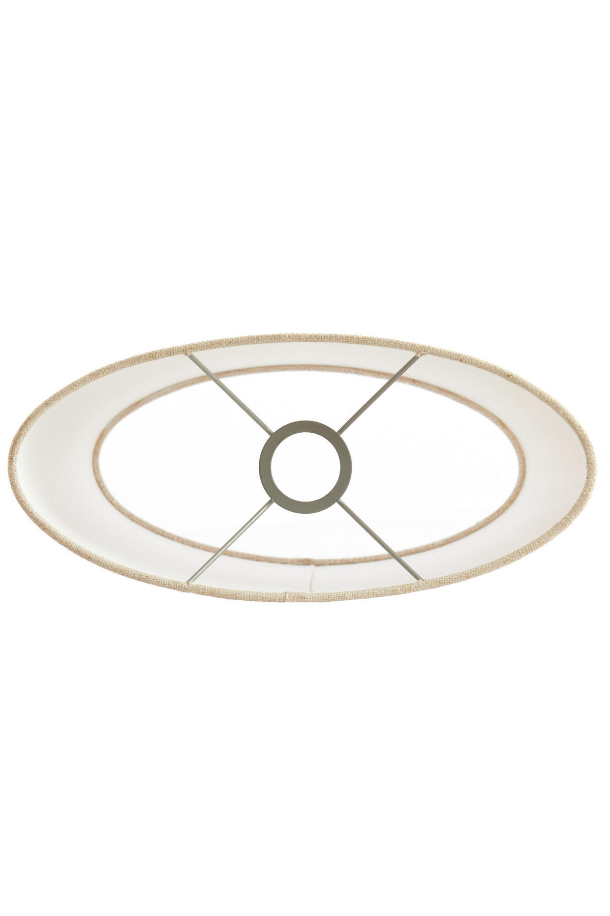 LAMPENSCHIRM Livigno Braun 35/30/36 cm - Braun, Textil (35/30/36cm) - Light & Living