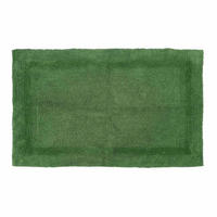 BADEMATTE 70/120 cm, 100% Baumwolle, wendbar - Smaragdgrün, Textil (70/120cm) - Homescapes