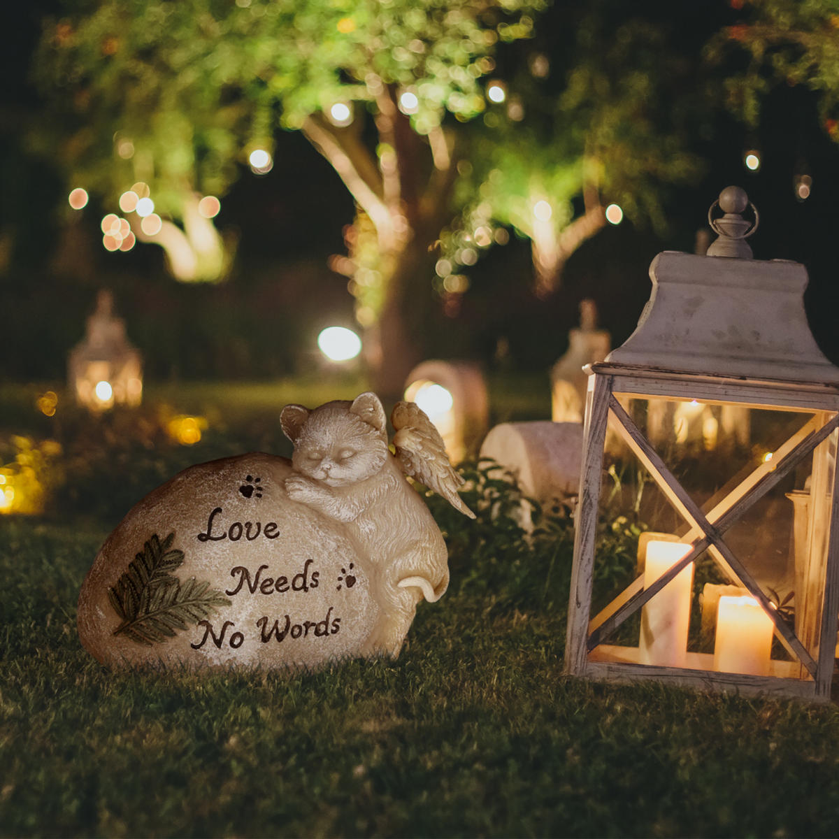 GRABSCHMUCK - Creme, Kunststoff (20.5/16/9cm) - Relaxdays