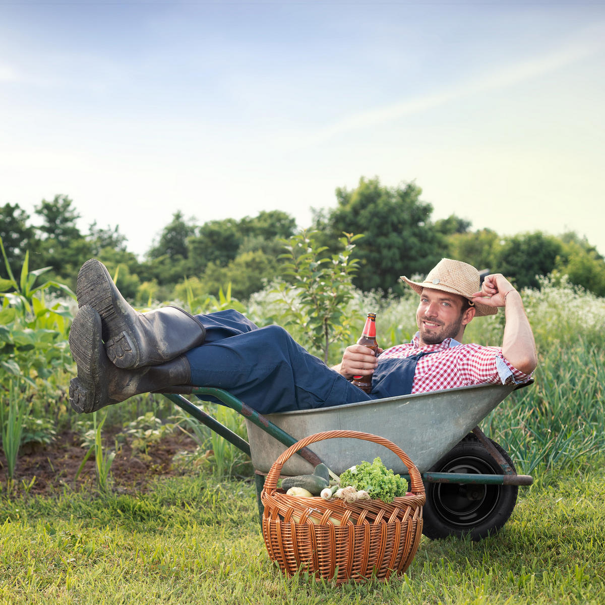 SCHUBKARRENRAD - Schwarz, Kunststoff/Metall (19/37/19cm) - Relaxdays