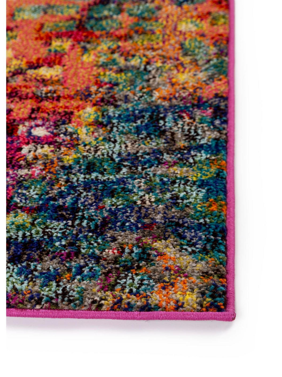 LÄUFER Casa Multicolor 70x240 cm - Multicolor, Naturmaterialien/Kunststoff (70/1cm) - KUNSTLOFT