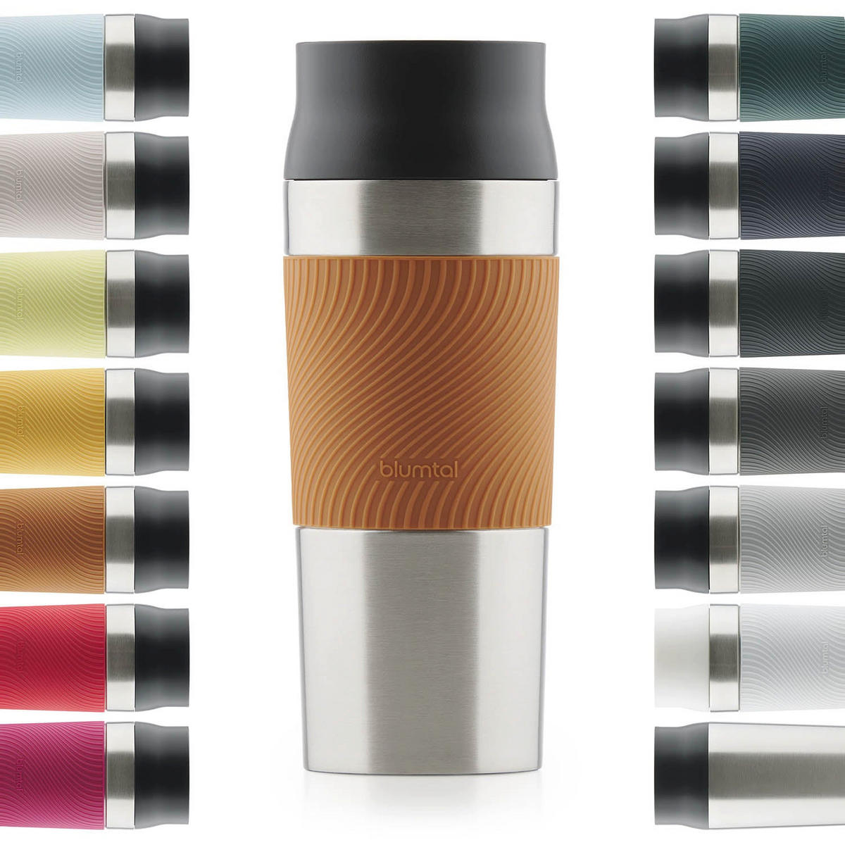 THERMOBECHER Classic 350 ml, Braun - Braun, Metall (0.35L) - Blumtal