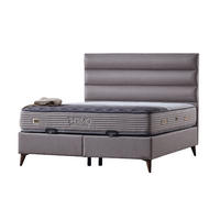 POLSTERBETTSET Thermo Regulate 120x200 Grau - Grau, Textil/Metall (120/200cm) - Villa Möbel