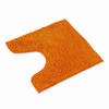BADEMATTE MIT WC AUSCHNITT PARIS - Orange, Textil (45/45cm) - WohnDirect