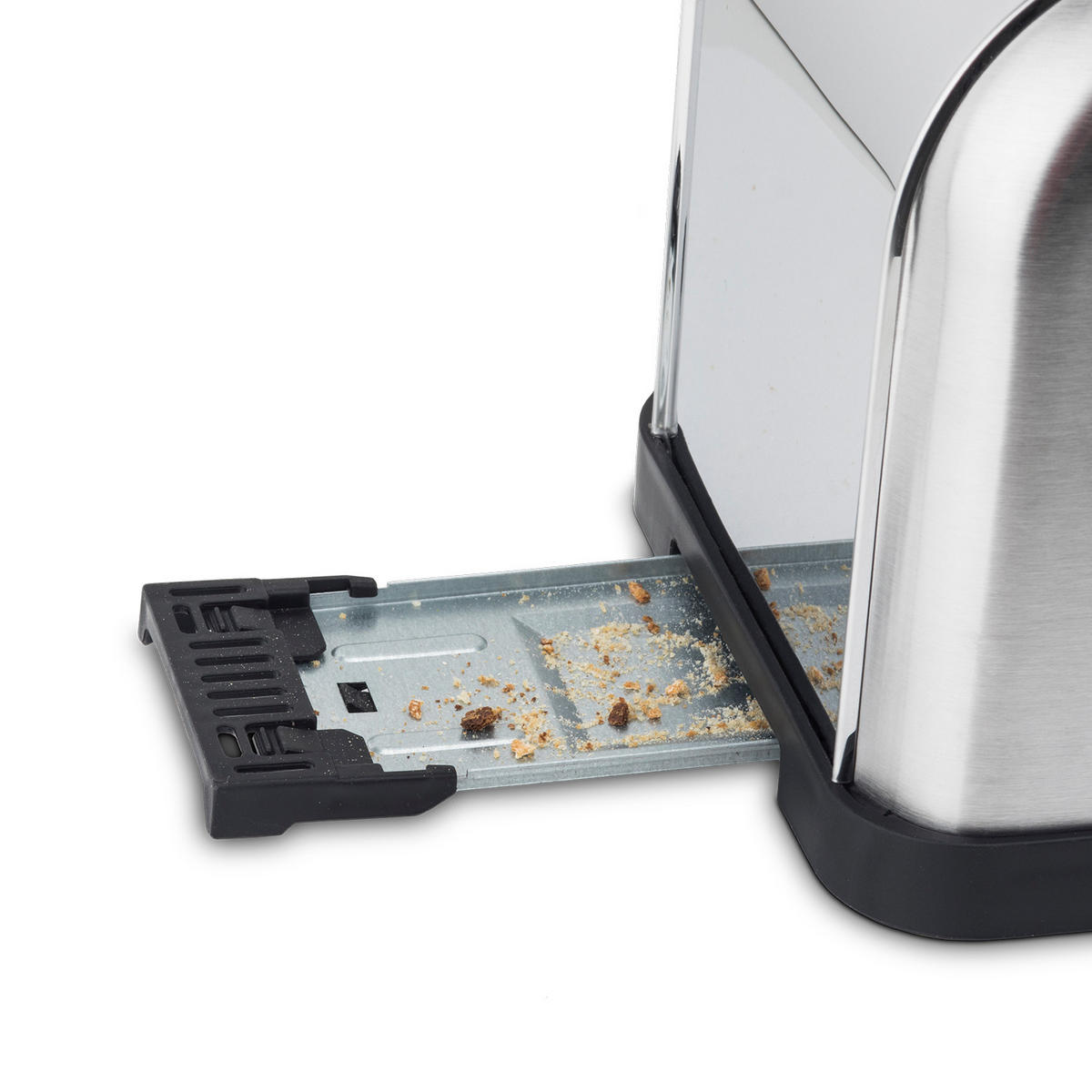 TOASTER TOAS28 Silber, Grill-Toaster, Spezial Baguettes - Grau, Metall (41.6/18.5/17.4cm) - HKoenig