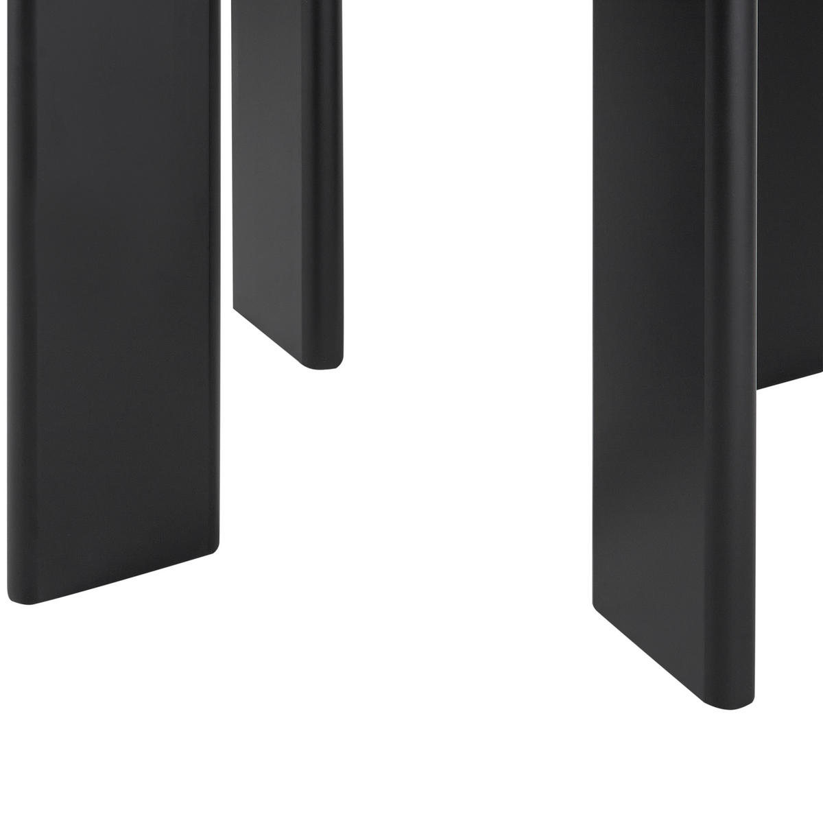 ESSTISCH 120/120 cm Schwarz Cosmo - Schwarz, Holzwerkstoff (120/120/75cm) - Beliani