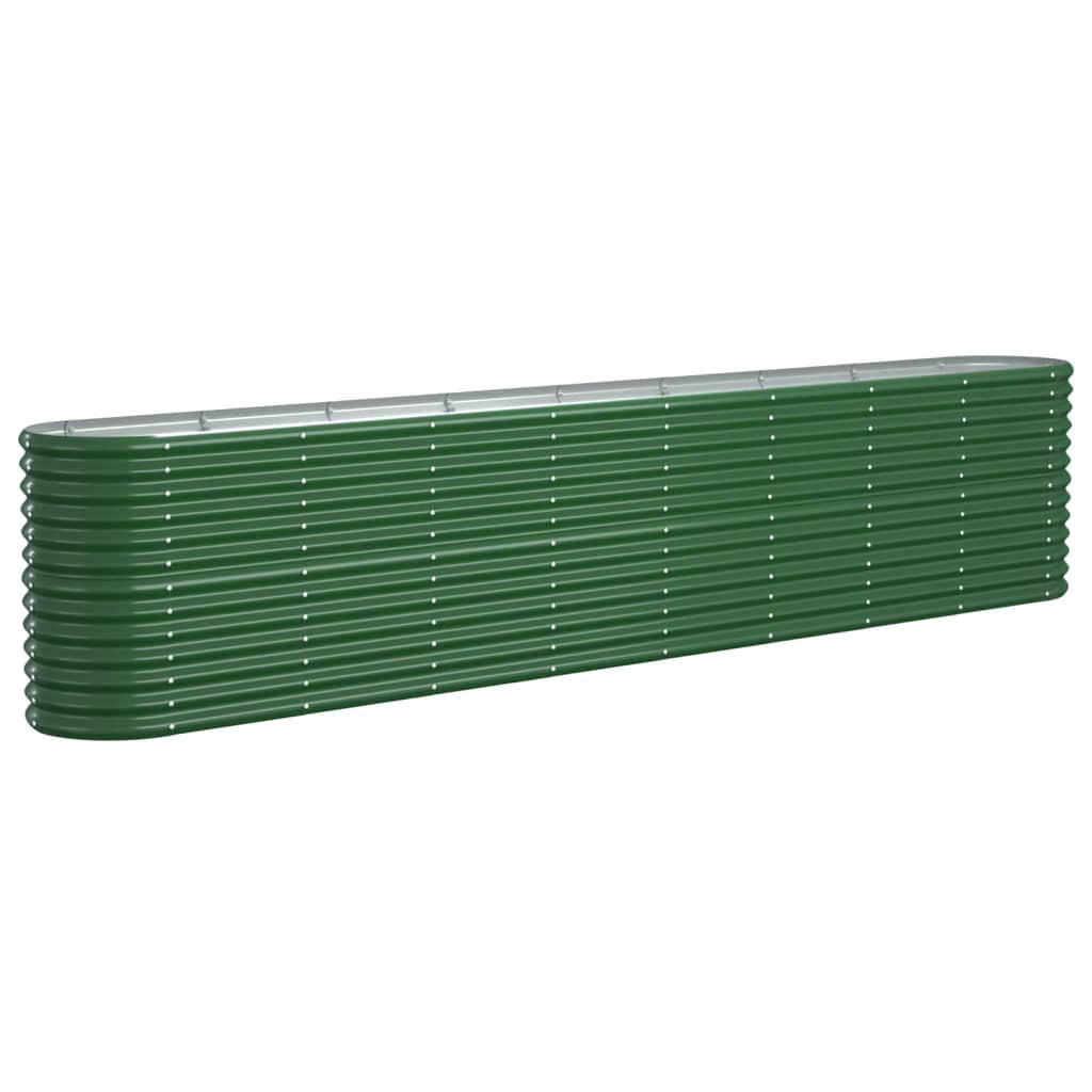 vidaXL Hochbeet Grün 332x68x332 cm