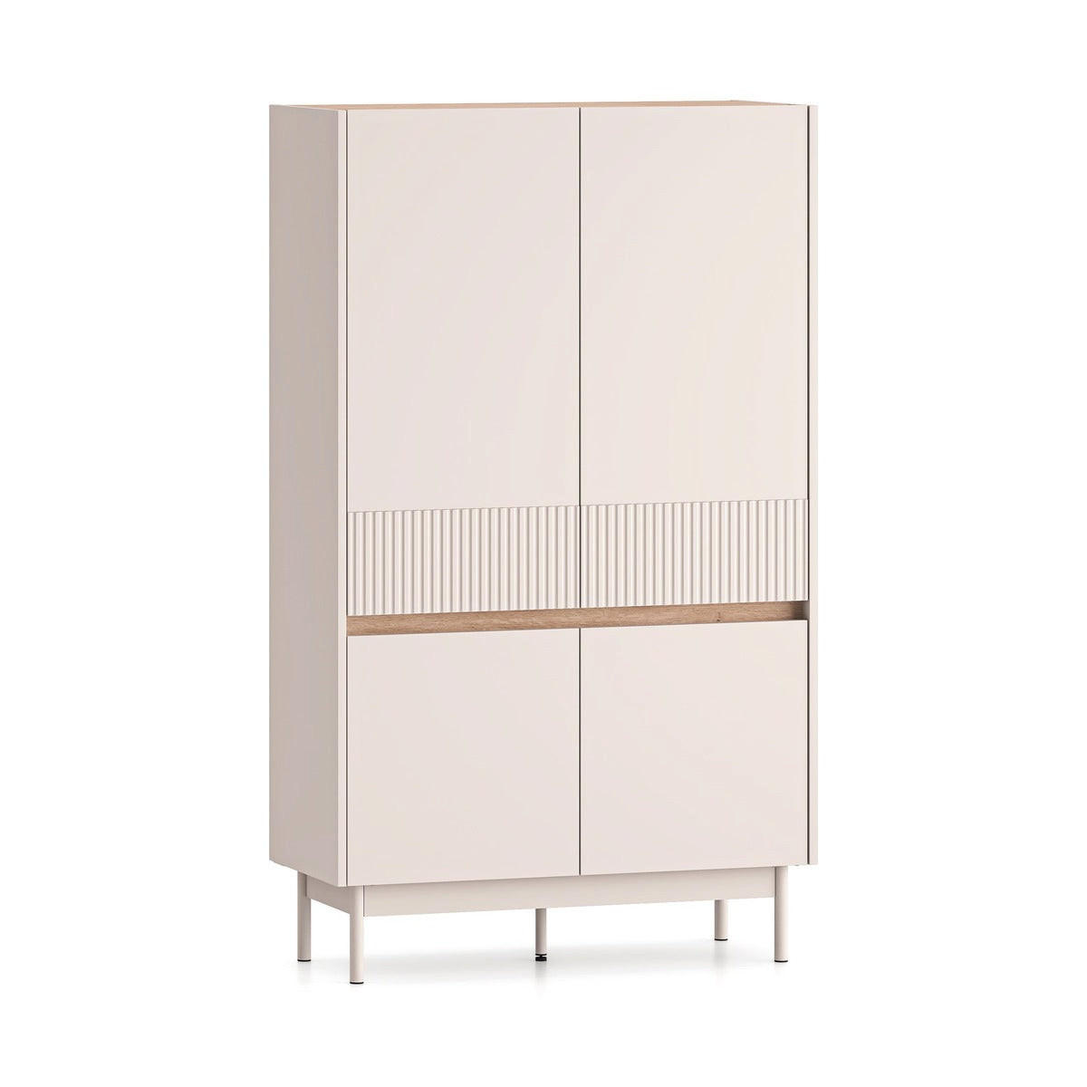 KOMMODE – 92 cm – Dunea – Eichefarben - Eichefarben, Holzwerkstoff (92/156/40cm) - hi-markt