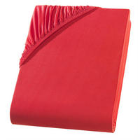 MIKROFASER-SPANNBETTLAKEN 140x200 Rot - Rot, Textil (140/200cm) - Carpe Sonno