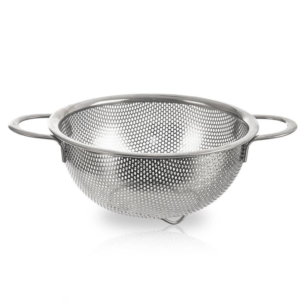 KÜCHENSIEB ANETT Silber 16,5 cm - Silberfarben, Metall (16.5cm) - Orion 