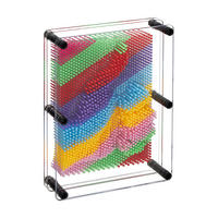 3D-NAGELBILD - Multicolor, Kunststoff (15/20/7.5cm) - Relaxdays