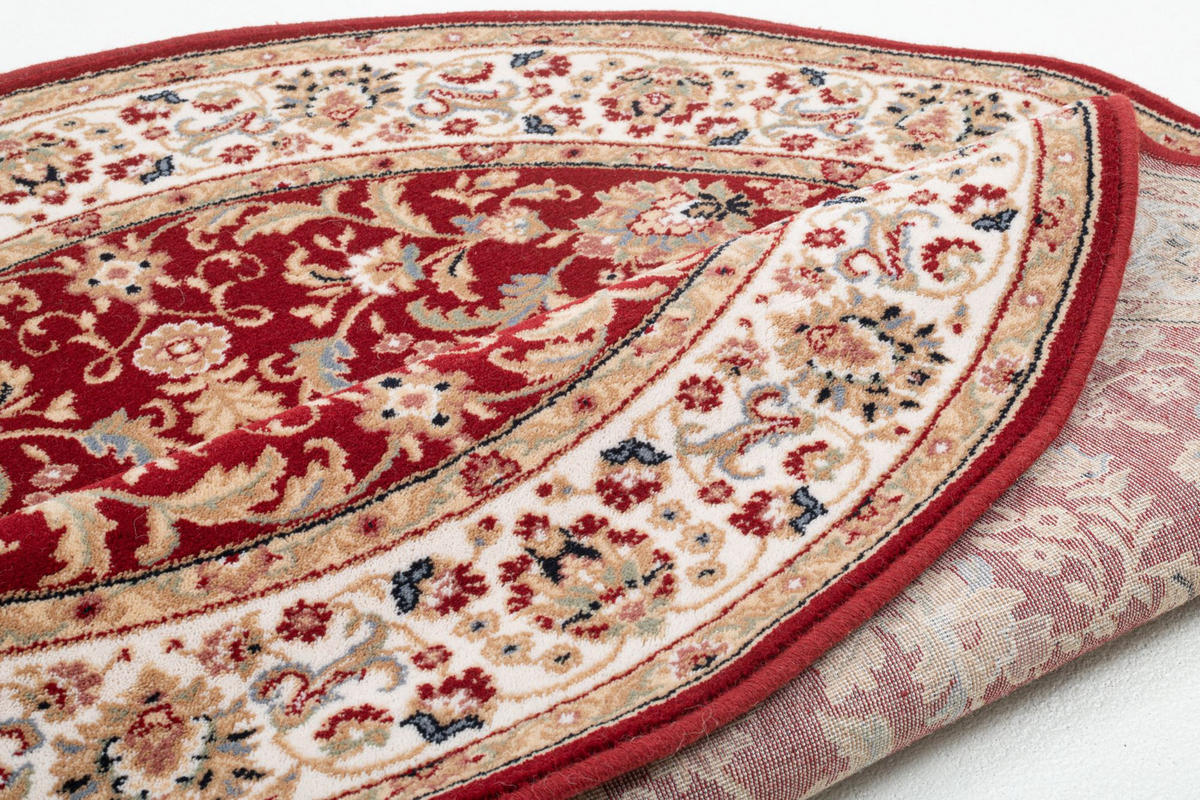 ORIENTTEPPICH Dolna 200x200 cm - Rot, Textil (200/200cm) - THEKO