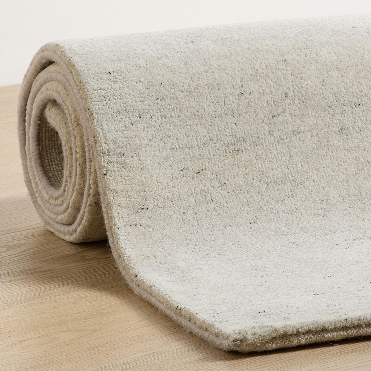 WOLLTEPPICH Heaven 170x240 cm - Grau, Textil (170/240cm) - Natur Pur