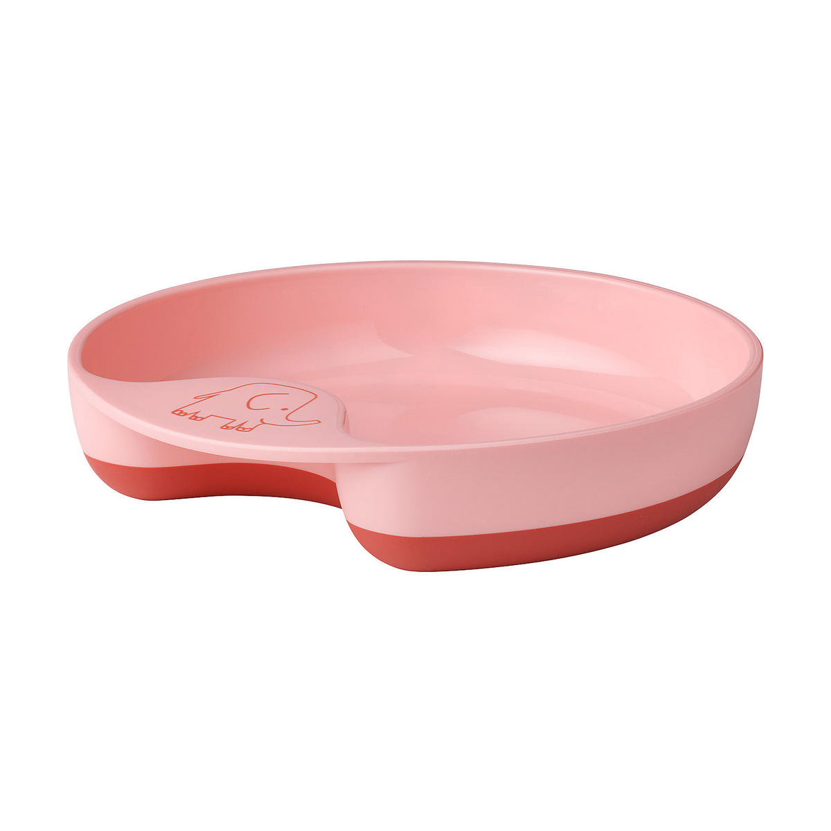 LERNTELLER Mio deep pink ø 17,6 cm - Pink, Kunststoff (17.6/3.5/17.6cm) - Mepal