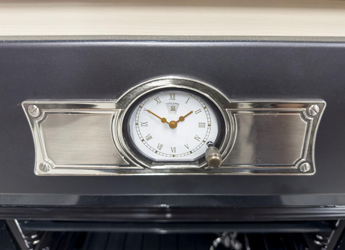 BACKOFEN-SET Elektro Einbaubackofen, 60 cm EH 6355 Em Sil+KCT 6140 FI Induktionskochfeld 60 cm - Schwarz, Metall (59.4/59.4/57.5cm) - Kaiser Küchengeräte