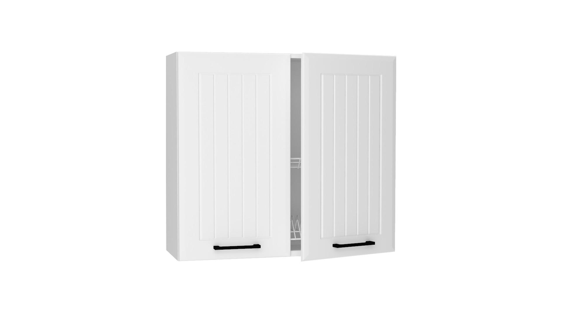 HÄNGESCHRANK W80SU - Arvion - Moderne Küchen Ästhetik - Weiß, Holz/Metall (80/72/30cm) - ROYAL24_MARKT