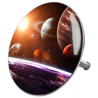 BADEWANNENSTÖPSEL Planeten - Schwarz, Metall (8/10/10cm) - Sanilo