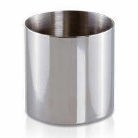 ZAHNBÜRSTENHALTER DECO - Silberfarben, Metall (8/8/8cm) - MÖVE