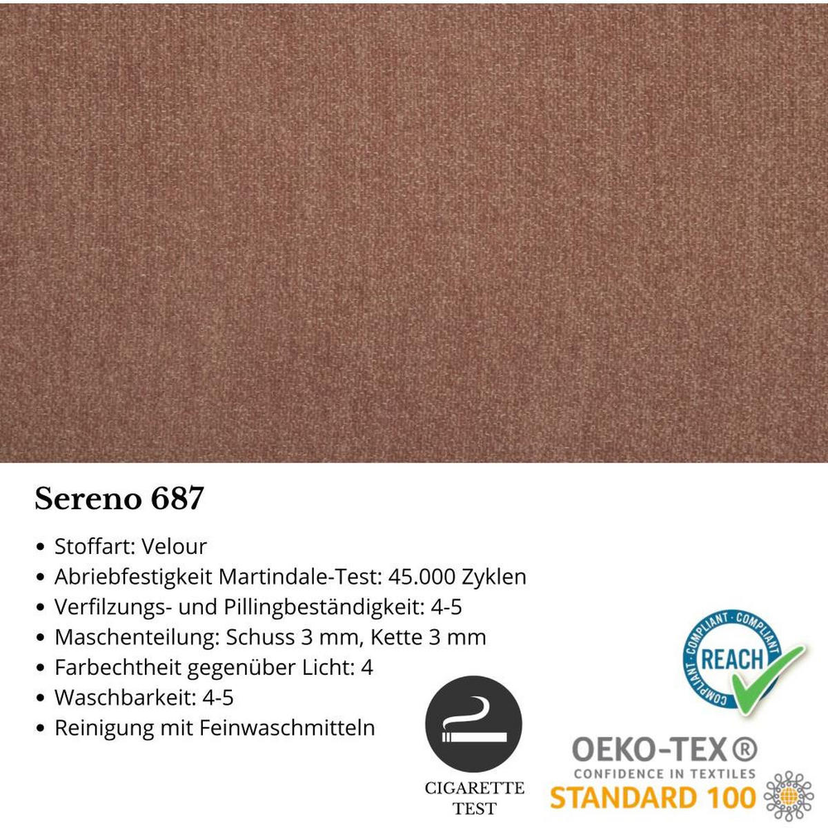ECKSCHLAFSOFA Willow rosa - Rosa, Textil (225/150cm) - Beautysofa