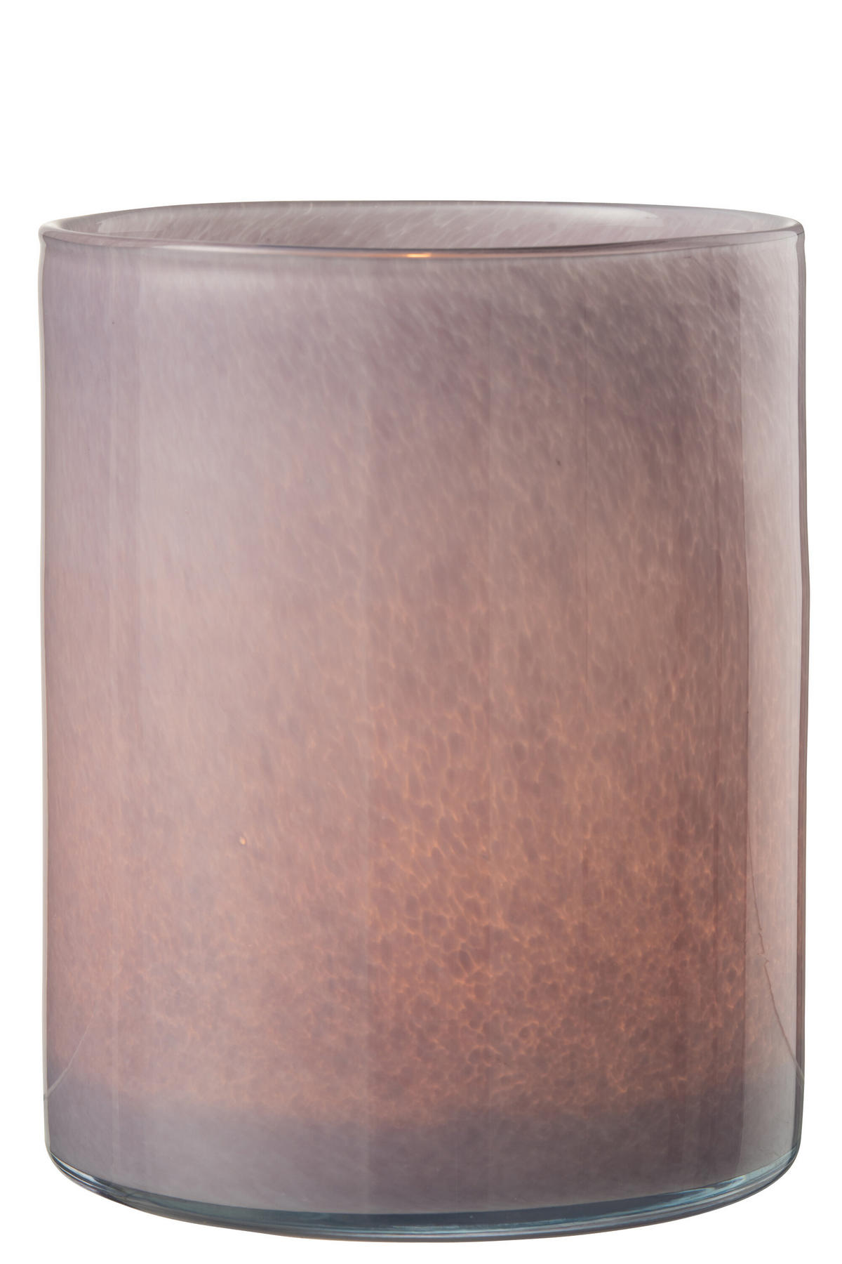 KERZENHALTER JADE - Glas - Lila - L - Lila, Glas (15/18cm) - J-Line