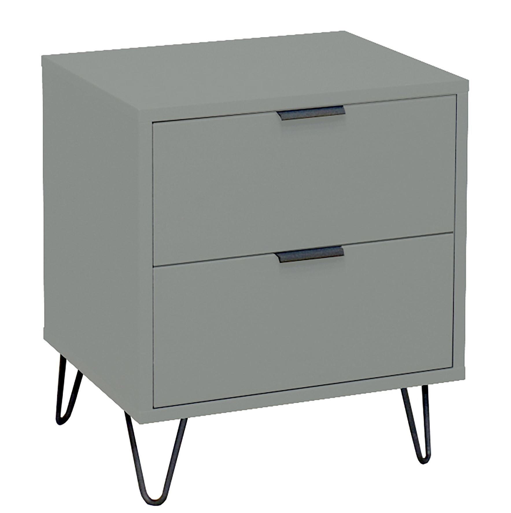 KOMMODE Erna 51x45x62 Pinie Green matt Lack - Grün, Holzwerkstoff (51/62/45cm) - 58aufmkessel