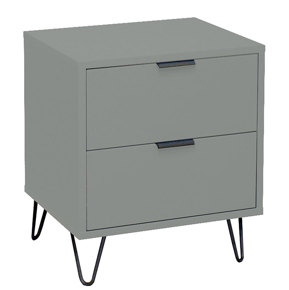 KOMMODE Erna 51x45x62 Pinie Green matt Lack - Grün, Holzwerkstoff (51/62/45cm) - 58aufmkessel