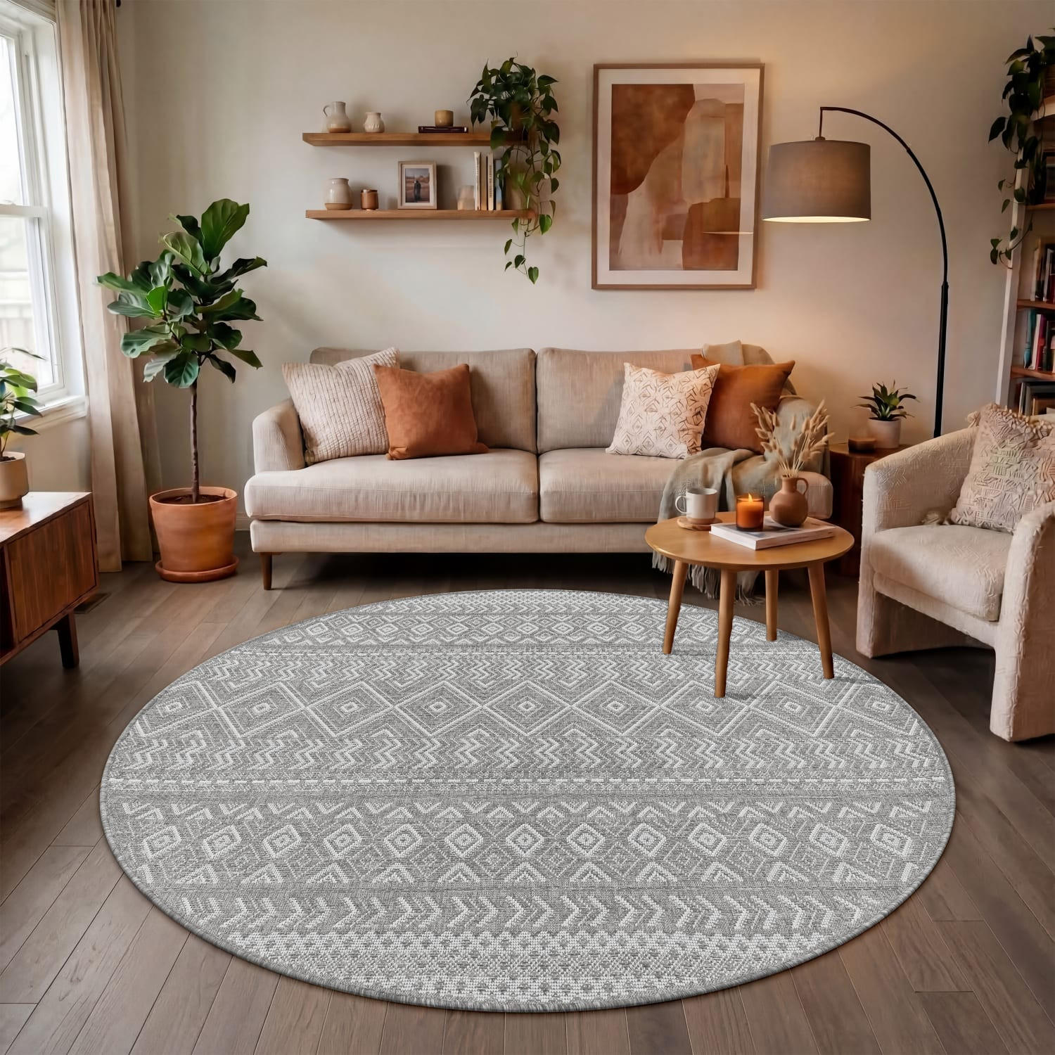 OUTDOORTEPPICH 80/250 cm Vermont 190 - Grau, Kunststoff (80/250cm) - Paco Home