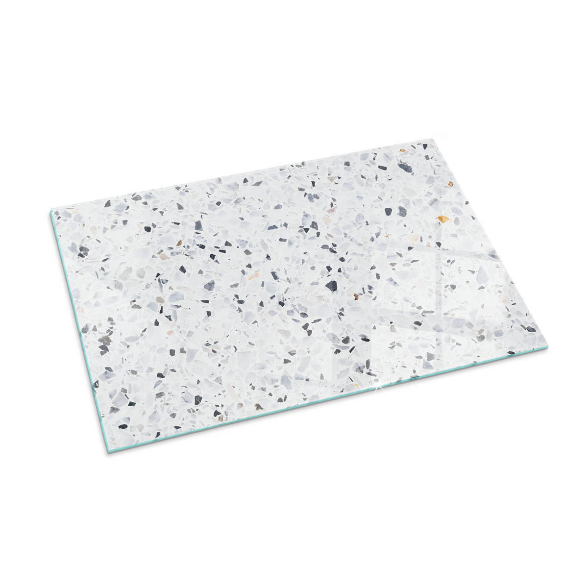 GLASPLATTE für Kamin 100x70 cm Weiß - Weiß, Glas (100/70/0.4cm) - ArtPrintCave